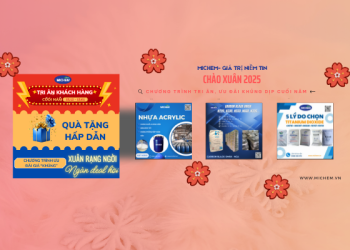 CHÀO XUÂN 2025: TRI ÂN KHÁCH HÀNG, ƯU ĐÃI KHỦNG CHO CÁC SẢN PHẨM HÓA CHẤT CÔNG NGHIỆP