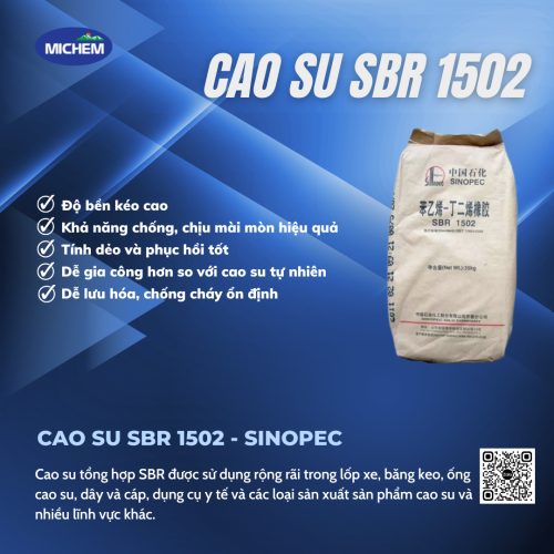 Cao su SBR 1502